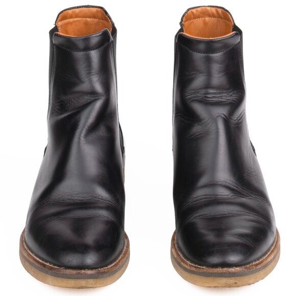 Everlane The Chelsea Boot Black Leather Rubber Sole Women's 9.5 - Picture 3 of 14